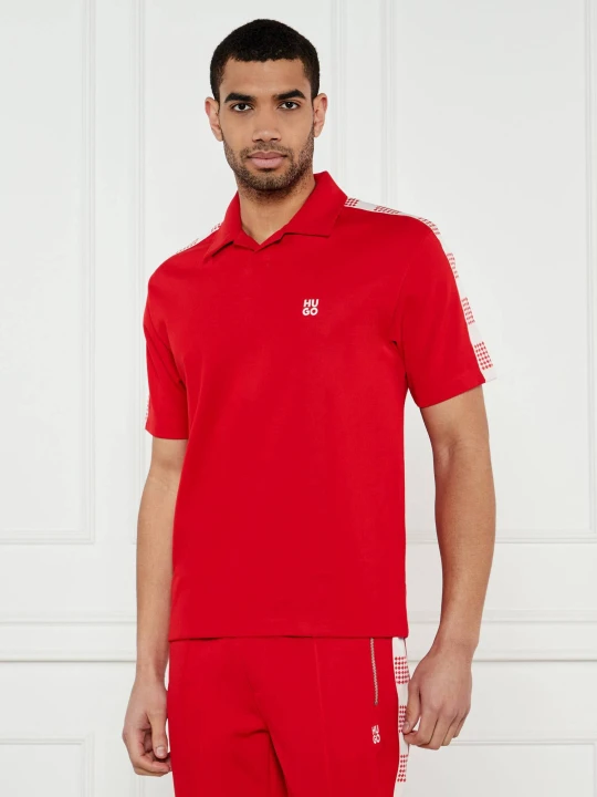 Zdjęcie produktu HUGO Polo Dalpars | Relaxed fit czerwony