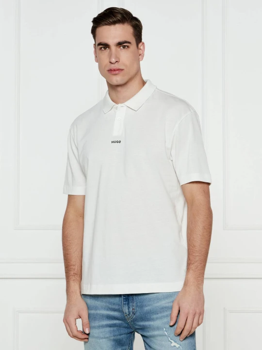 Zdjęcie produktu HUGO Polo Dangula | Regular Fit biały