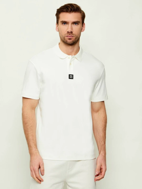 Zdjęcie produktu HUGO Polo Deabono_d | Regular Fit ecru