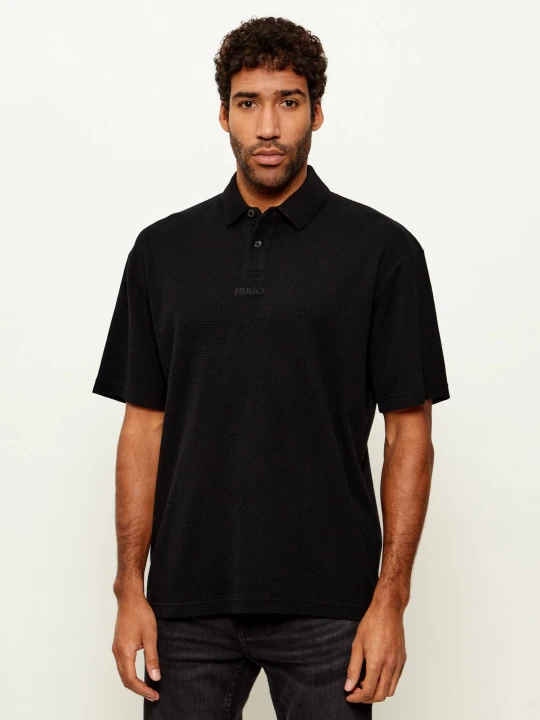 Zdjęcie produktu HUGO Polo Diffys | Relaxed fit czarny