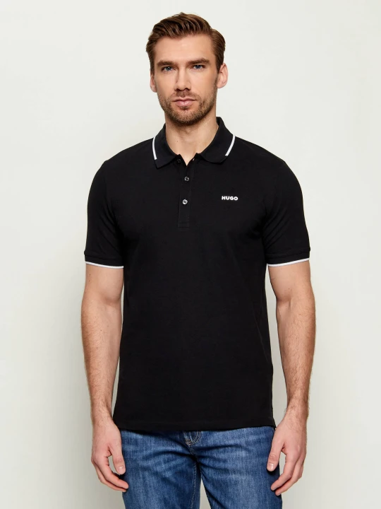 Zdjęcie produktu HUGO Polo Dinoso222 | Slim Fit czarny
