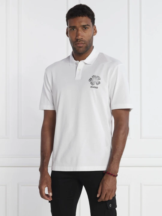 Zdjęcie produktu HUGO Polo Dlumo | Regular Fit biały