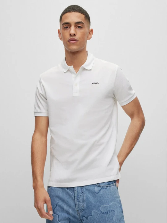 Zdjęcie produktu Hugo Polo Donos222 50466182 Biały Regular Fit