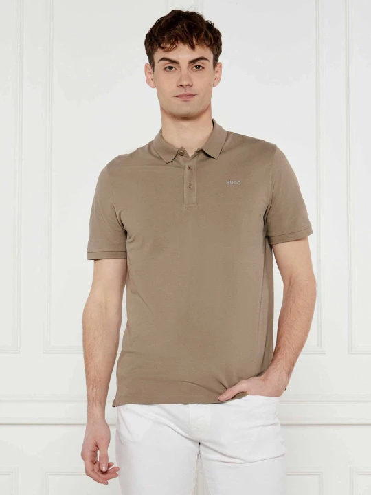 Zdjęcie produktu HUGO Polo Donos222 | Regular Fit beżowy
