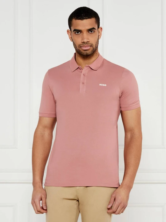 Zdjęcie produktu HUGO Polo Donos222 | Regular Fit różowy
