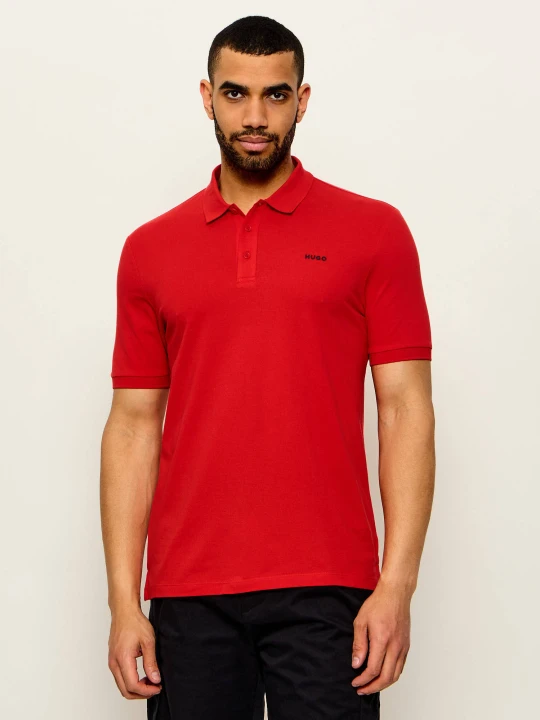 Zdjęcie produktu HUGO Polo Donos222 | Regular Fit czerwony