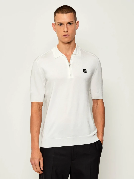 Zdjęcie produktu HUGO Polo Sayfong-4 | Regular Fit biały