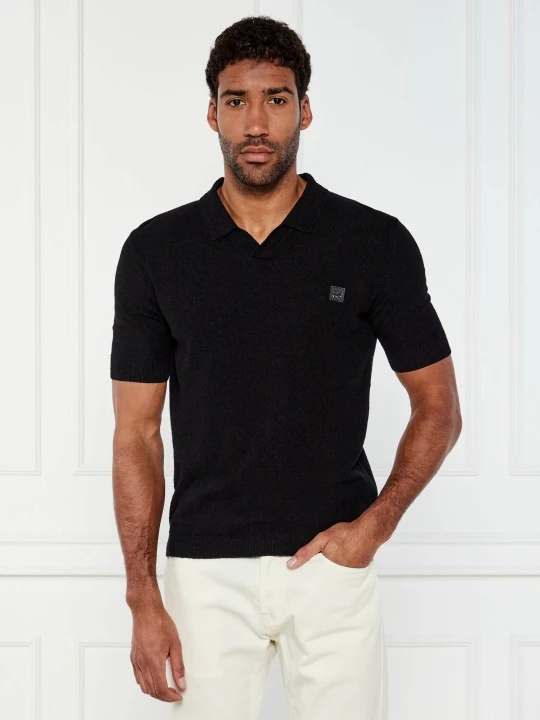 Zdjęcie produktu HUGO Polo Shiplom | Relaxed fit czarny