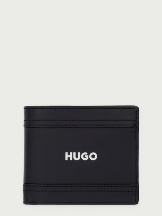 Zdjęcie produktu HUGO portfel męski skórzany GBHM_4CC Coin czarny