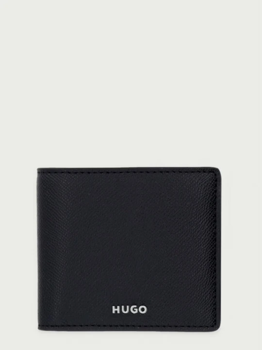 Zdjęcie produktu HUGO portfel męski skórzany GO-WALLET_4cc Coin czarny