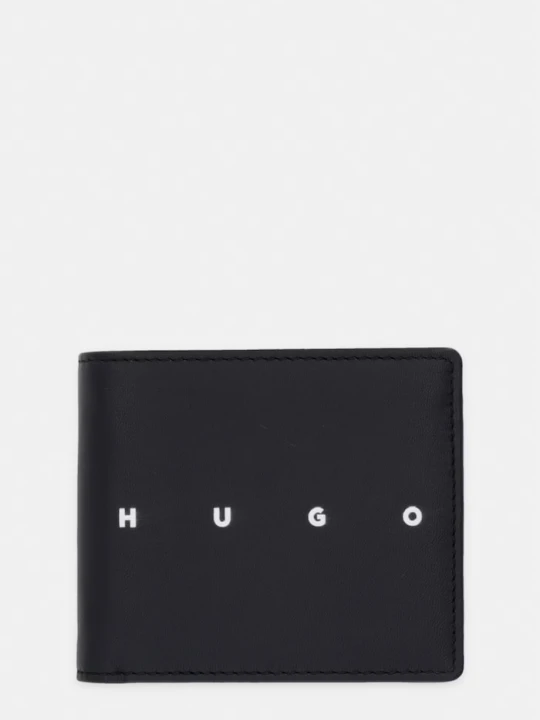 Zdjęcie produktu HUGO portfel męski skórzany REHX_4cc Coi czarny
