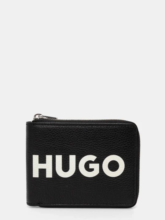 Zdjęcie produktu HUGO portfel skórzany czarny