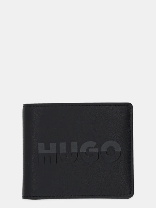 Zdjęcie produktu HUGO portfel skórzany Nosh_8cc czarny