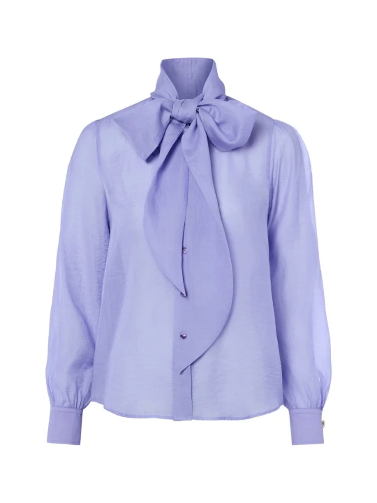 Zdjęcie produktu HUGO Rozkloszowana bluzka - Elegancka Kobiety lila
