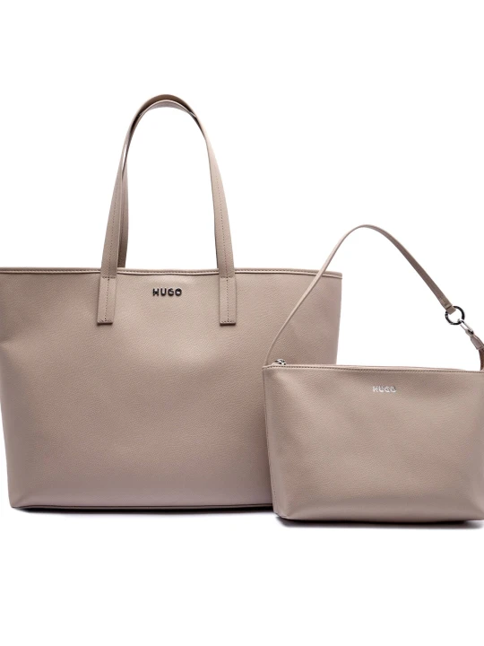 Zdjęcie produktu HUGO Shopperka 2w1 Chris beżowy