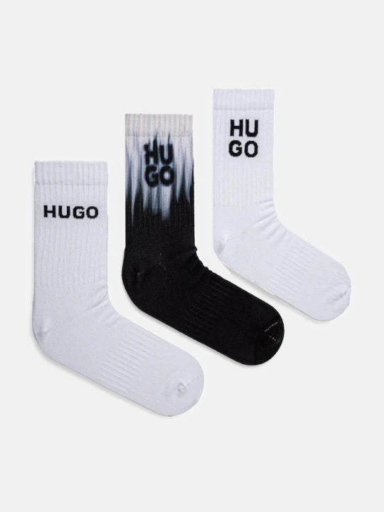 Zdjęcie produktu HUGO skarpetki 3-pack biały