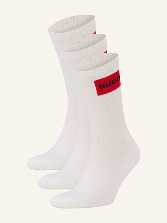 Zdjęcie produktu Hugo Skarpety, 3 Pary weiss 100 WHITE