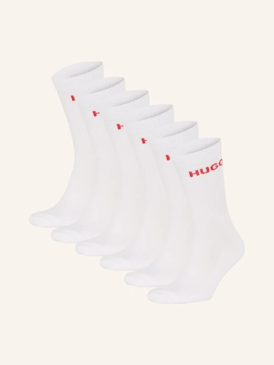 Zdjęcie produktu Hugo Skarpety, 6 Par weiss 100 WHITE