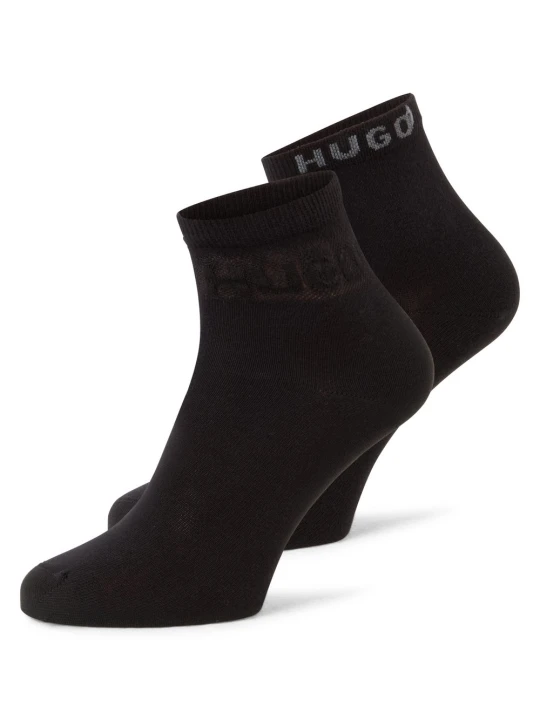 Zdjęcie produktu HUGO Skarpety w opakowaniu po 2 sztuki - SH Mesh Logo Kobiety czarny