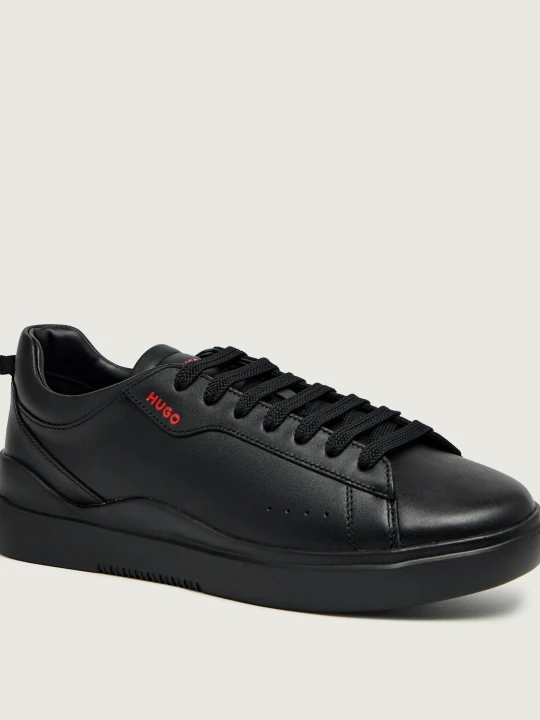Zdjęcie produktu HUGO Skórzane sneakersy Blake Tenn lt N czarny