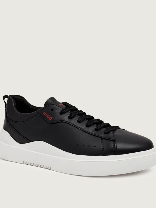 Zdjęcie produktu HUGO Skórzane sneakersy Blake Tenn lt N czarny