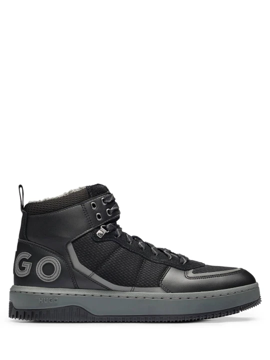 Zdjęcie produktu HUGO Skórzane sneakersy Kilian Hito hkmx czarny