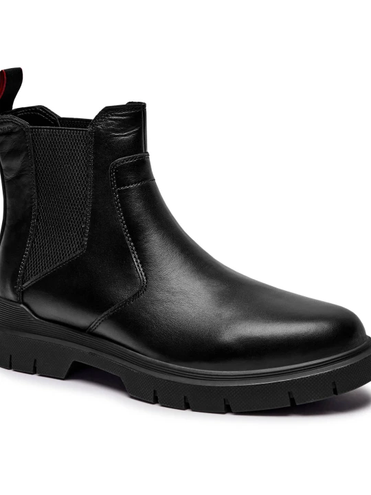 Zdjęcie produktu HUGO Skórzane sztyblety Ryan czarny
