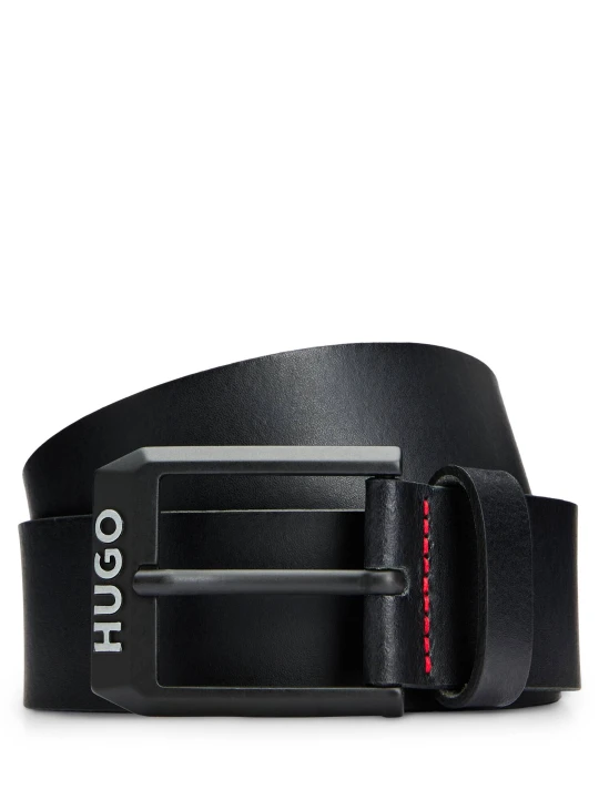 Zdjęcie produktu HUGO Skórzany pasek Gelio-B_Sz40 czarny