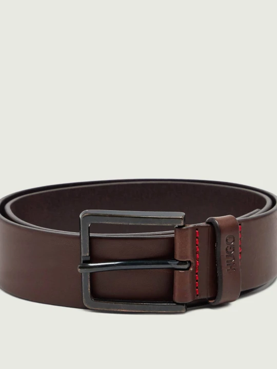 Zdjęcie produktu HUGO Skórzany pasek Gionio_Sz40 brązowy
