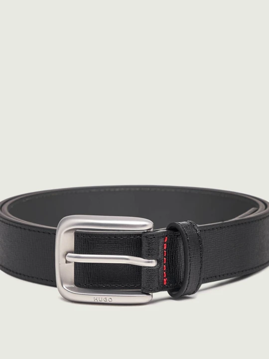 Zdjęcie produktu HUGO Skórzany pasek GO-Belt-Sf_Sz30 czarny