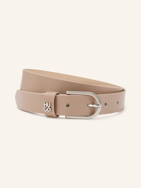 Zdjęcie produktu Hugo Skórzany Pasek Zoey beige