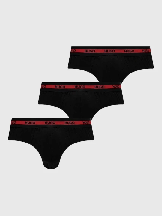 Zdjęcie produktu HUGO slipy 3-pack HIPBR TRIPLET PLANET czarny