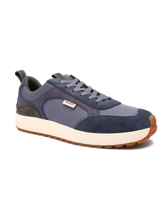 Zdjęcie produktu HUGO Sneakersy Cilan_Tenn_mesd | z dodatkiem skóry niebieski