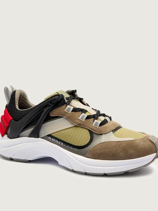 Zdjęcie produktu HUGO Sneakersy GO2_merp | z dodatkiem skóry zielony