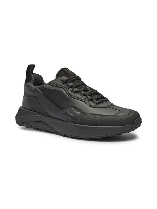 Zdjęcie produktu HUGO Sneakersy Kane_Runn | z dodatkiem skóry czarny