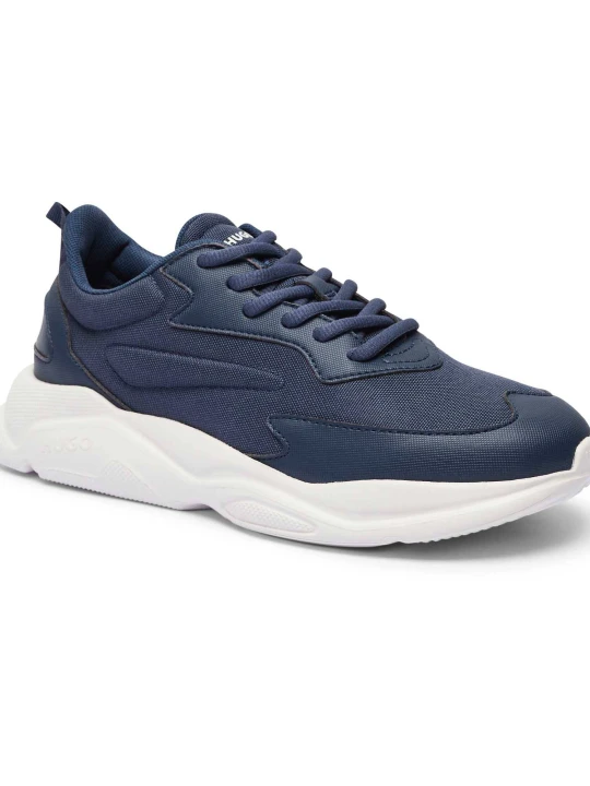Zdjęcie produktu HUGO Sneakersy Leon_Runn_cvpu_N granatowy
