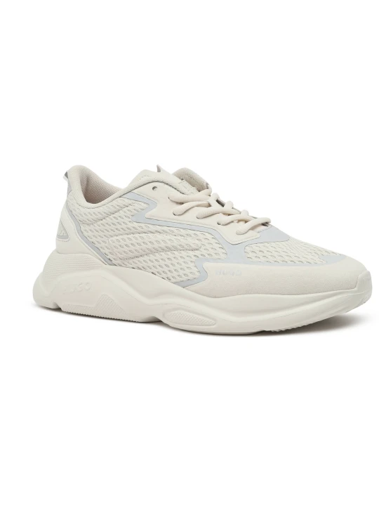 Zdjęcie produktu HUGO Sneakersy Leon_Runn_mfth ecru