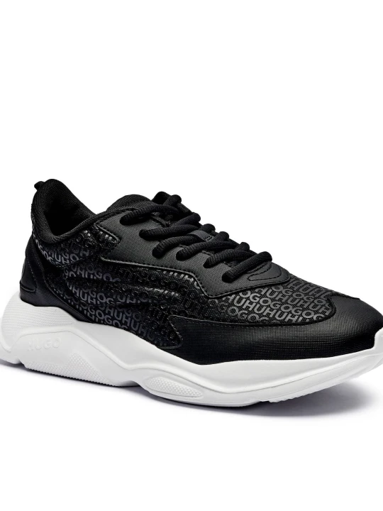 Zdjęcie produktu HUGO Sneakersy Leon_runn_mono czarny
