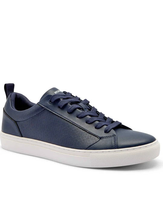 Zdjęcie produktu HUGO Sneakersy Morrie_Tenn_mono_N granatowy