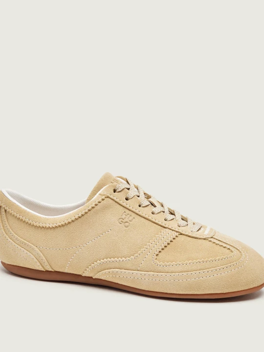 Zdjęcie produktu HUGO Sneakersy Mystie_Lowp_sd | zamsz beżowy