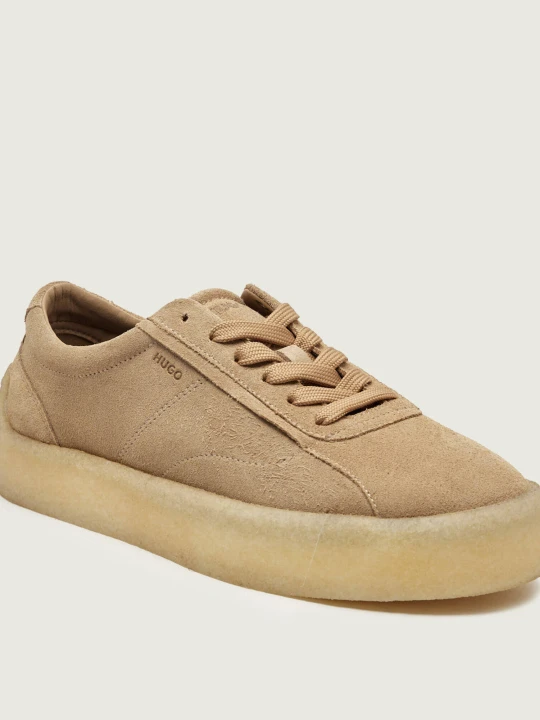 Zdjęcie produktu HUGO Sneakersy Prodi | zamsz beżowy