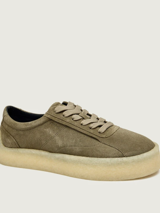 Zdjęcie produktu HUGO Sneakersy Prodi | zamsz zielony