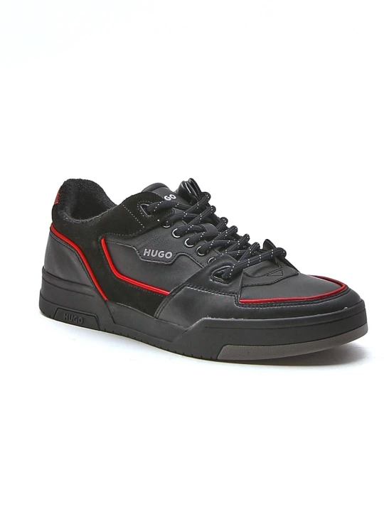 Zdjęcie produktu HUGO Sneakersy Seth Tenn | z dodatkiem skóry czarny
