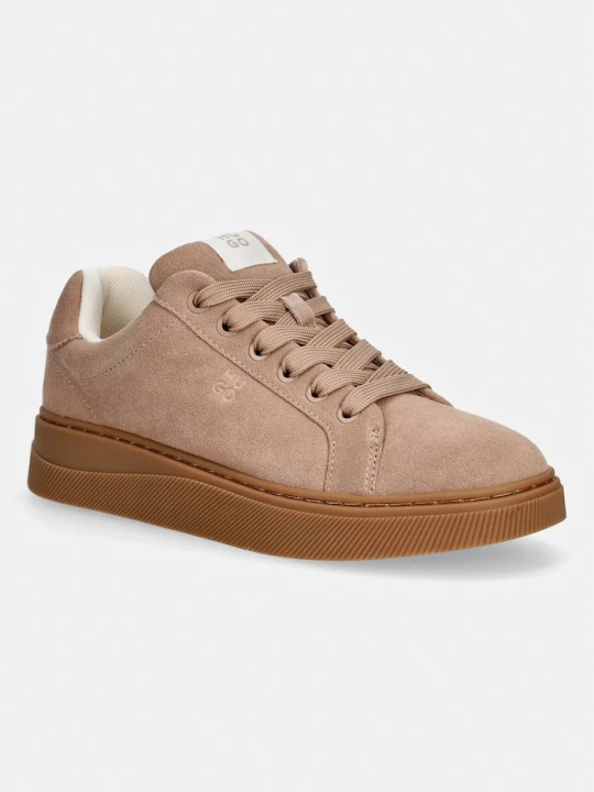 Zdjęcie produktu HUGO sneakersy zamszowe Lyzz beżowy