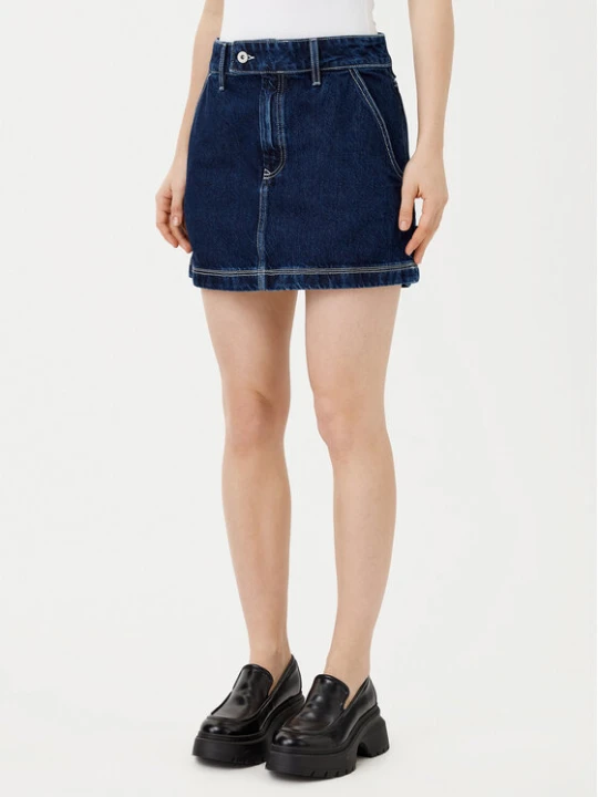 Zdjęcie produktu HUGO Spódnica jeansowa mini 50531831 Granatowy Regular Fit