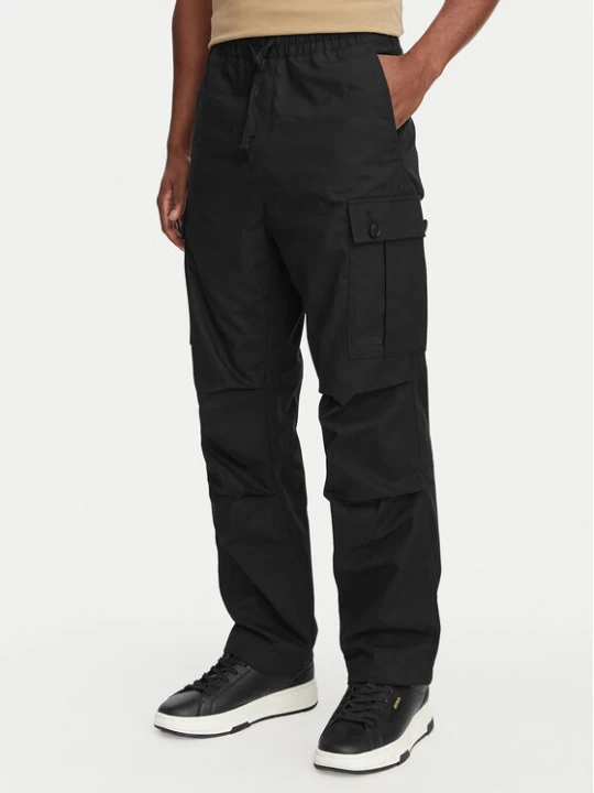Zdjęcie produktu HUGO Spodnie cargo Carlos261 50559453 Czarny Straight Fit