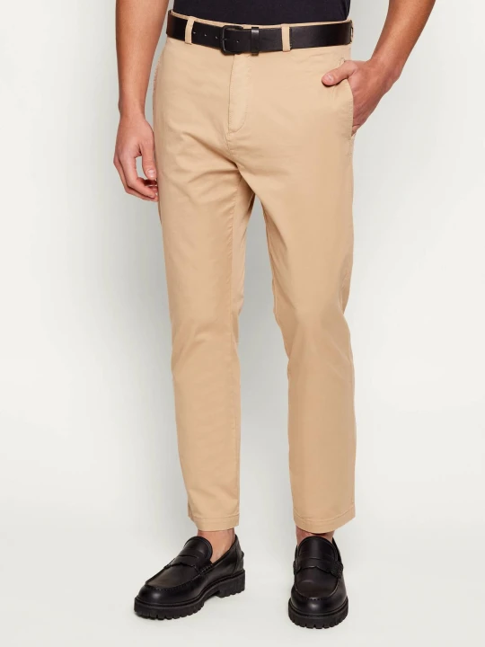 Zdjęcie produktu HUGO Spodnie chino David251D | Slim Fit beżowy