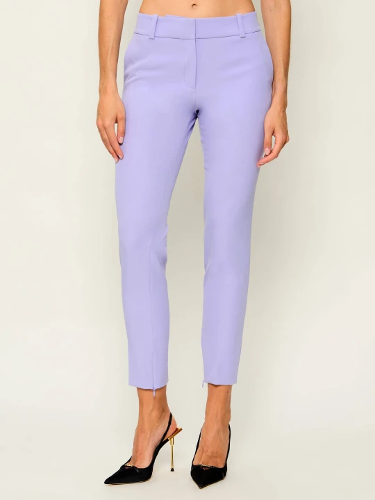 Zdjęcie produktu HUGO Spodnie cygaretki Hedima-1 | Slim Fit lawendowy