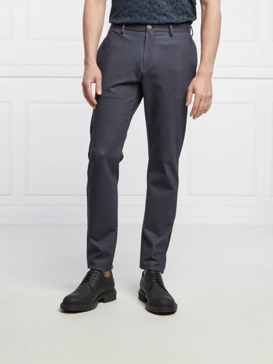 Zdjęcie produktu HUGO Spodnie David214 | Slim Fit granatowy