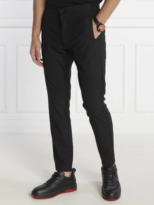 Zdjęcie produktu HUGO Spodnie David232F1 | Regular Fit czarny